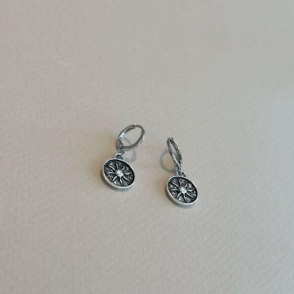 Star earrings M1264 - Picture 3 of 4